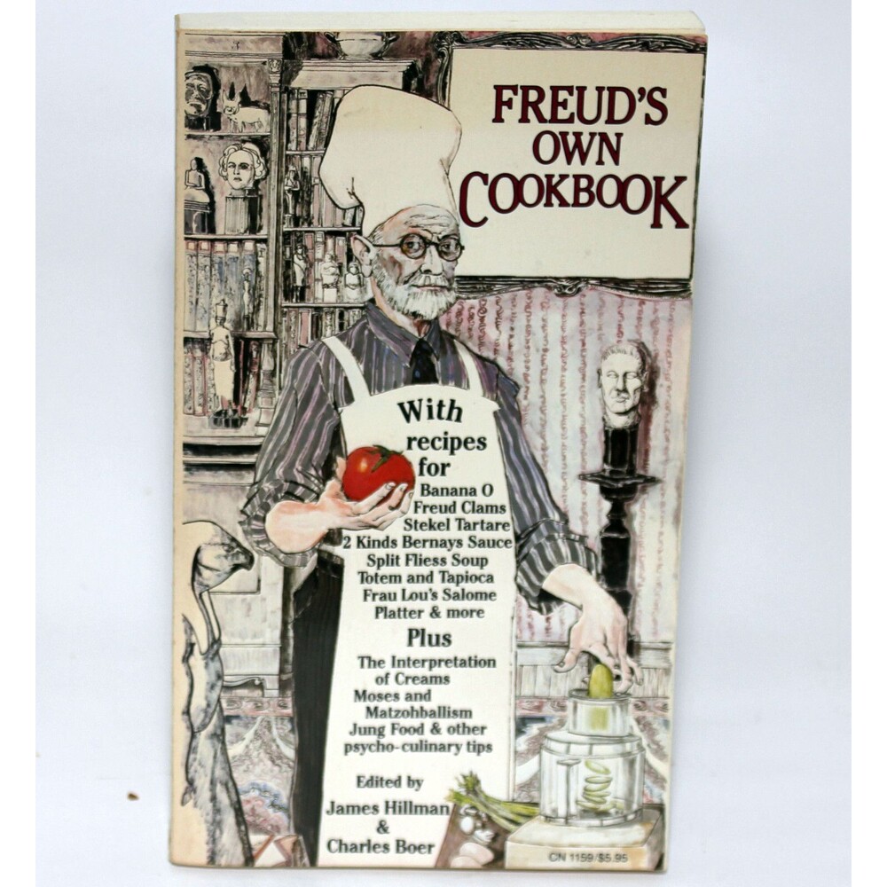 FREUD'S OWN COOKBOOK by J. Hillman & C. Boer Harper 1985 1st TPB Jeff Fisher Art